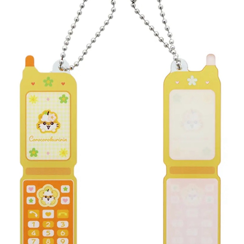 SANRIO Y2K Secret Flip Phone Type Acrylic Keychain Blind Box (corocorokuririn)